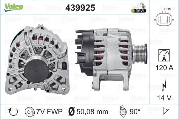 Valeo 439925 - Ģenerators adetalas.lv