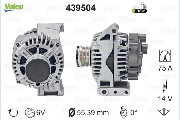 Valeo 439504 - Ģenerators adetalas.lv