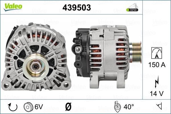 Valeo 439503 - Ģenerators adetalas.lv