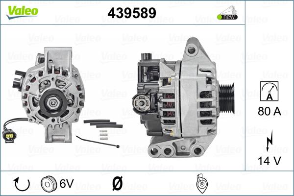 Valeo 439589 - Ģenerators adetalas.lv