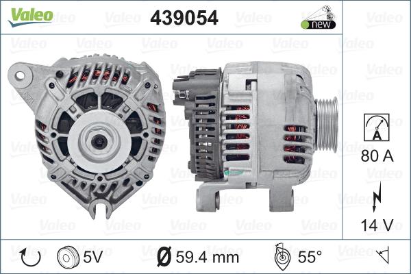 Valeo 439054 - Ģenerators adetalas.lv