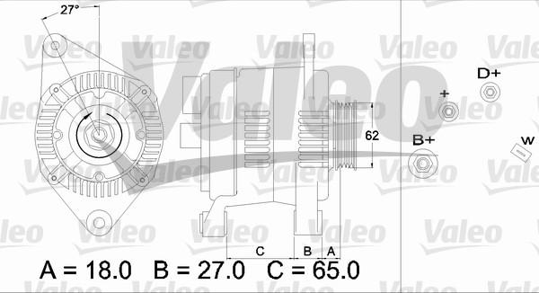 Valeo 436468 - Ģenerators adetalas.lv