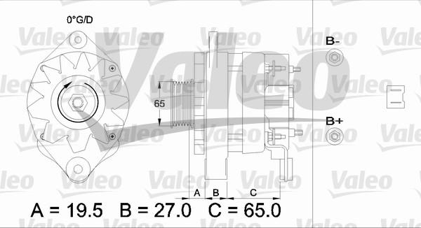 Valeo 436594 - Ģenerators adetalas.lv