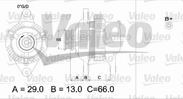 Valeo 436548 - Ģenerators adetalas.lv