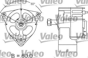 Valeo 436589 - Ģenerators adetalas.lv