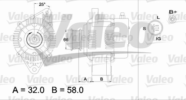 Valeo 436537 - Ģenerators adetalas.lv