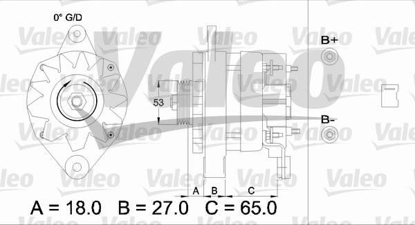 Valeo 436645 - Ģenerators adetalas.lv