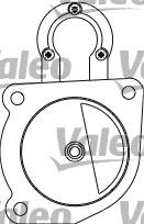 Valeo 436096 - Starteris adetalas.lv