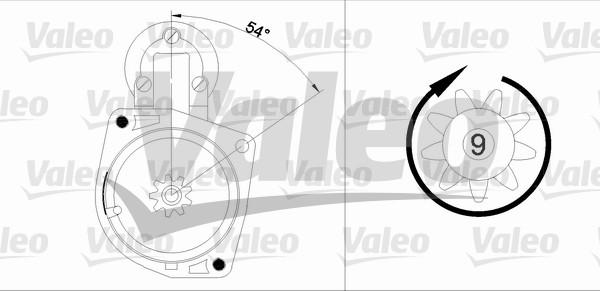 Valeo 436021 - Starteris adetalas.lv