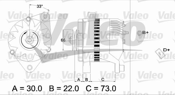 Valeo 436114 - Ģenerators adetalas.lv