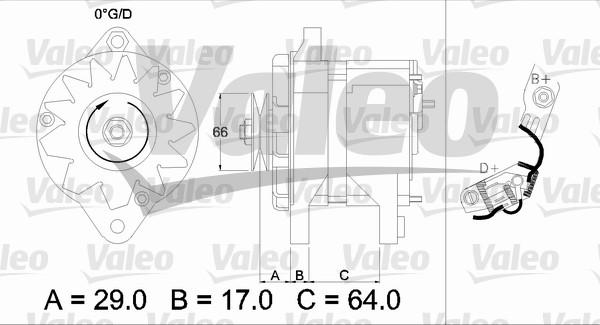 Valeo 436112 - Ģenerators adetalas.lv