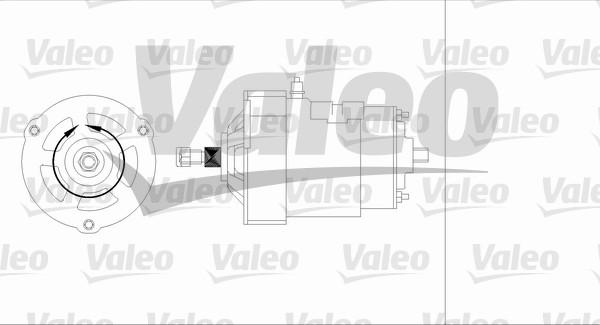 Valeo 436184 - Ģenerators adetalas.lv