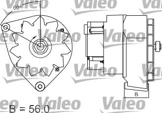 Valeo 436125 - Ģenerators adetalas.lv