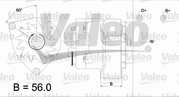 Valeo 436290 - Ģenerators adetalas.lv