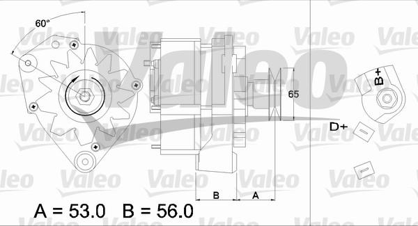 Valeo 436291 - Ģenerators adetalas.lv