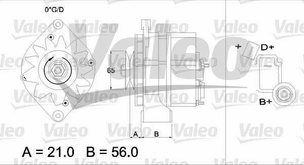 Valeo 436297 - Ģenerators adetalas.lv