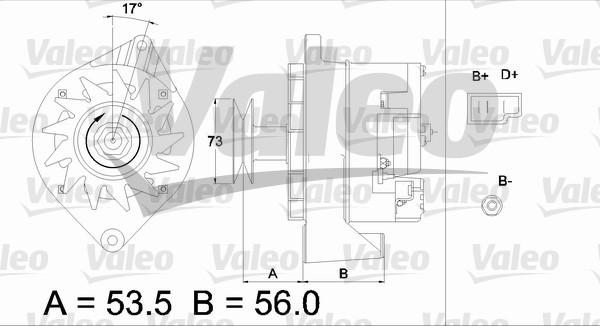 Valeo 436215 - Ģenerators adetalas.lv