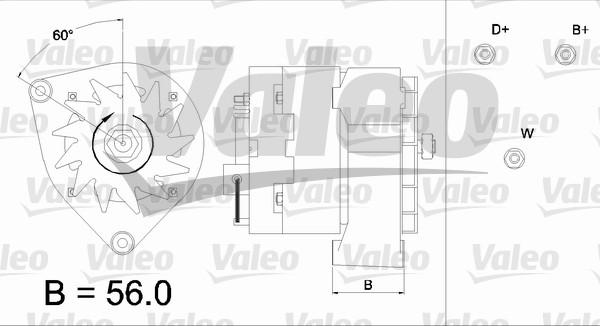 Valeo 436288 - Ģenerators adetalas.lv