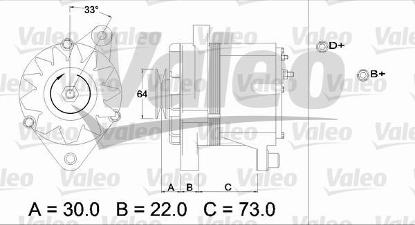 Valeo 436235 - Ģenerators adetalas.lv