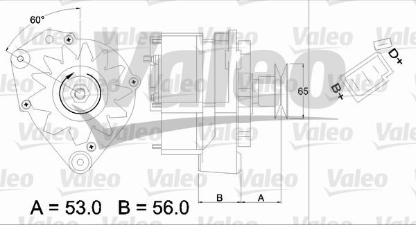 Valeo 436220 - Ģenerators adetalas.lv