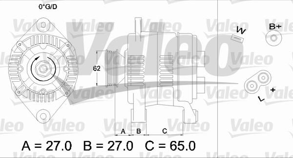 Valeo 436279 - Ģenerators adetalas.lv