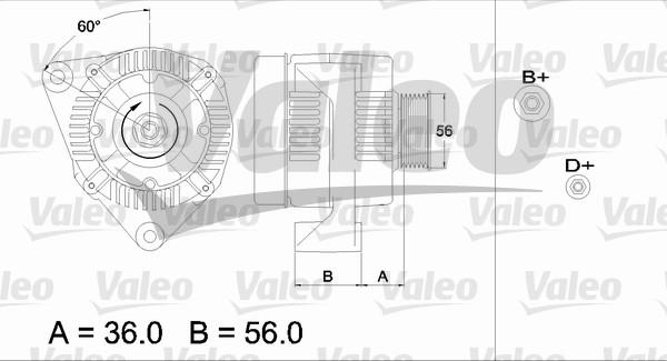 Valeo 436718 - Ģenerators adetalas.lv