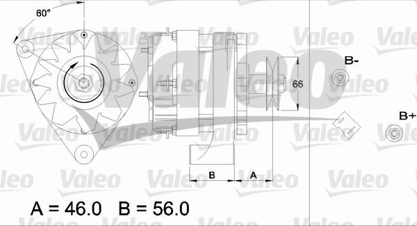 Valeo 433429 - Ģenerators adetalas.lv