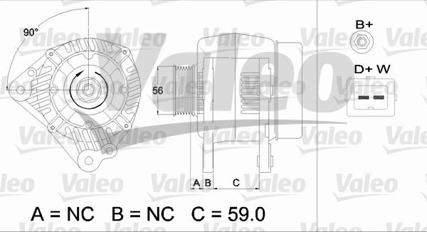 Valeo 437494 - Ģenerators adetalas.lv