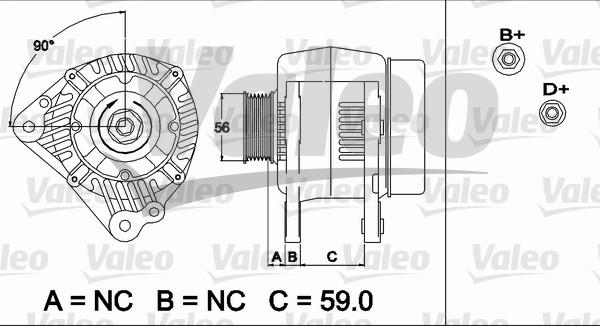 Valeo 437492 - Ģenerators adetalas.lv