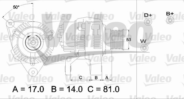 Valeo 437326 - Ģenerators adetalas.lv