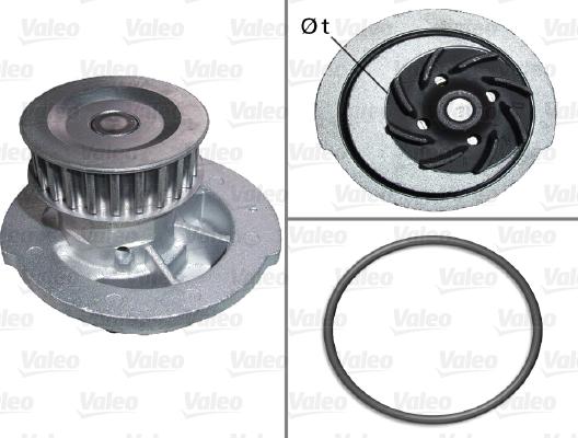 Valeo 506953 - Ūdenssūknis adetalas.lv