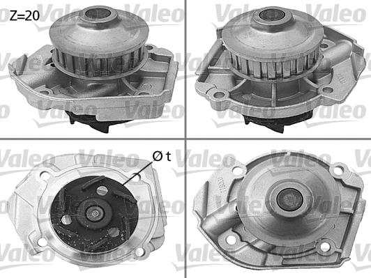 Valeo 506397 - Ūdenssūknis adetalas.lv