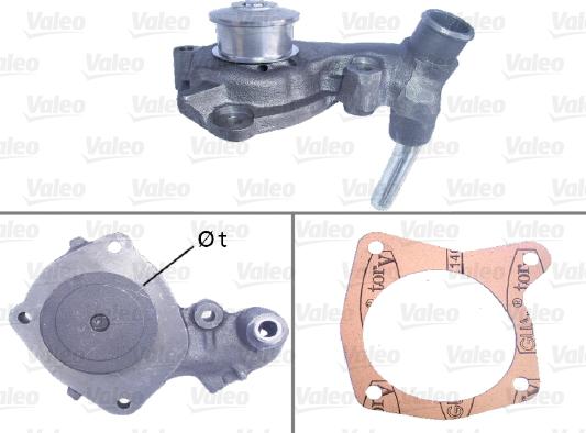 Valeo 506287 - Ūdenssūknis adetalas.lv