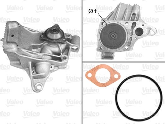 Valeo 506783 - Ūdenssūknis adetalas.lv