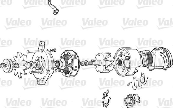 Valeo 516038A - Ģenerators adetalas.lv