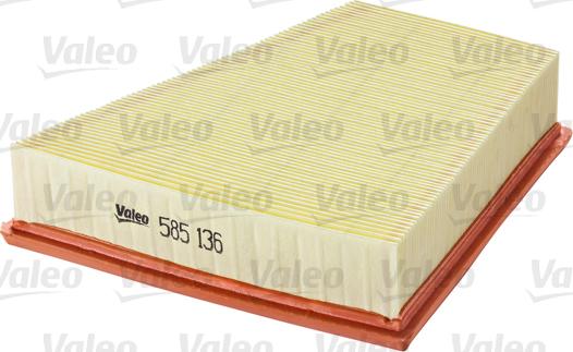 Valeo 585136 - Gaisa filtrs adetalas.lv