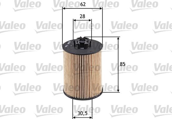 Valeo 586519 - Eļļas filtrs adetalas.lv