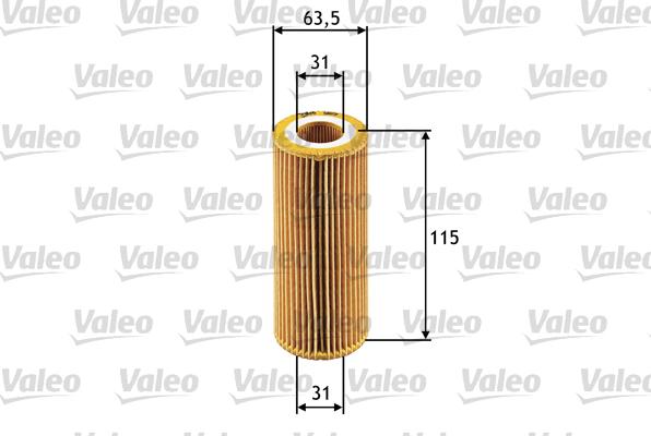 Valeo 586511 - Eļļas filtrs adetalas.lv