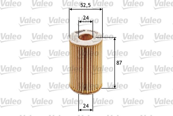 Valeo 586512 - Eļļas filtrs adetalas.lv