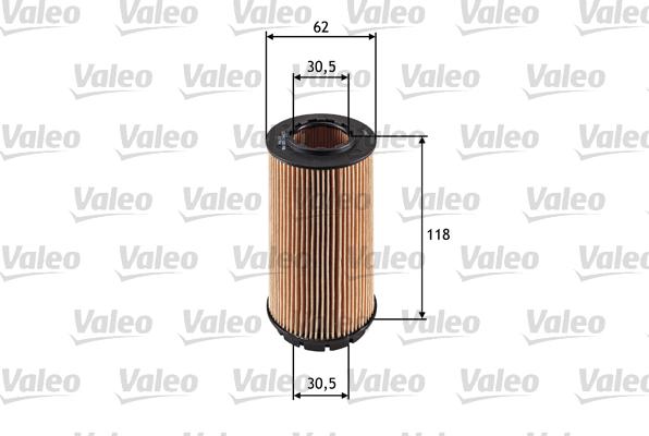 Valeo 586525 - Eļļas filtrs adetalas.lv