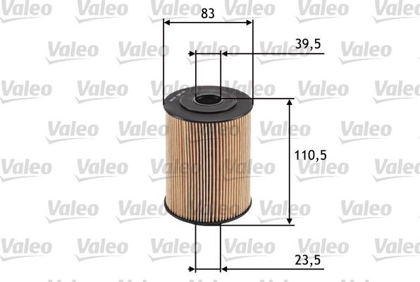 Valeo 586526 - Eļļas filtrs adetalas.lv