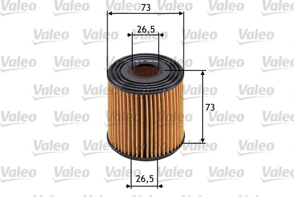 Valeo 586523 - Eļļas filtrs adetalas.lv