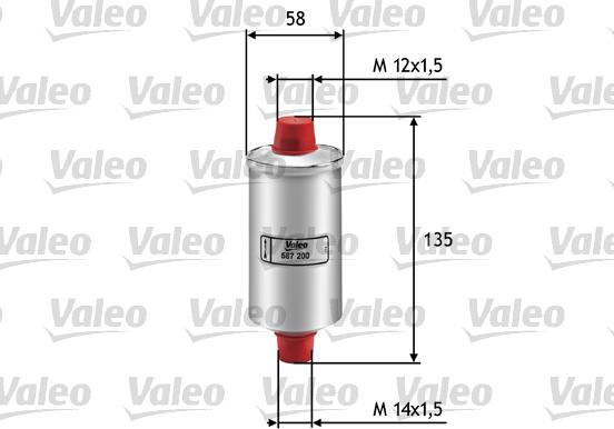 Valeo 587200 - Eļļas filtrs adetalas.lv