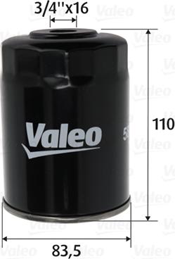 Valeo 587754 - Degvielas filtrs adetalas.lv