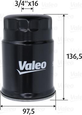 Valeo 587758 - Degvielas filtrs adetalas.lv