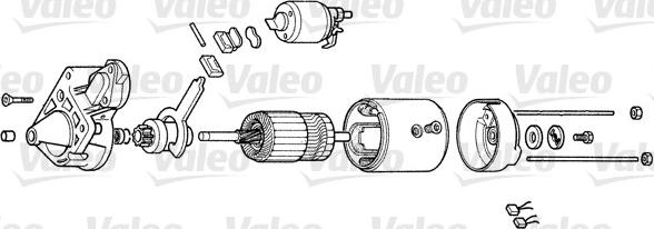 Valeo 532011A - Starteris adetalas.lv