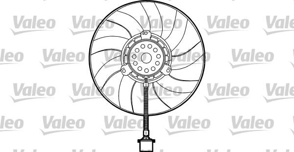 Valeo 698373 - Ventilators, Motora dzesēšanas sistēma adetalas.lv