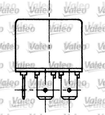 Valeo 643501 - Relejs, Darba strāva adetalas.lv