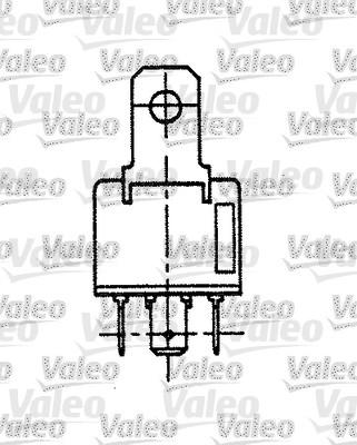 Valeo 643512 - Relejs, Darba strāva adetalas.lv