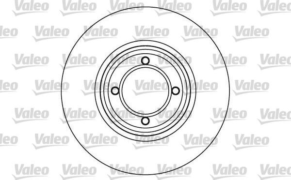 Valeo 186202 - Bremžu diski adetalas.lv